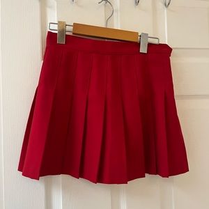 Red American apparel skirt